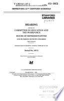 Reading & accountability : improving 21st century schools : hearing before the Committee on Education and the Workforce, House of Representatives, One Hundred Seventh Congress, first session : hearing held in Marietta, Georgia, February 20, 2001.