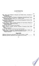 Post-9/11 visa reforms and new technology : achieving the necessary security improvements in a global environment : hearing before the Subcommittee on International Operations and Terrorism of the Committee on Foreign Relations, United States Senate, One Hundred Eighth Congress, first session, October 23, 2003.