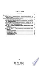 Has the Department of Justice given preferential treatment to the President and Vice President? : hearing before the Committee on Government Reform, House of Representatives, One Hundred Sixth Congress, second session, July 20, 2000.