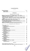 Legal drugs, illegal purposes : the escalating abuse of prescription medications : hearing before the Committee on Governmental Affairs, United States Senate, One Hundred Eighth Congress, first session, August 6, 2003, field hearing in Bangor, Maine.