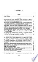 United States policy in Afghanistan : current issues in reconstruction : hearing before the Committee on International Relations, House of Representatives, One Hundred Eighth Congress, first session, June 19 and October 16, 2003.