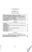 Crime victims constitutional amendment : hearing before the Subcommittee on the Constitution of the Committee on the Judiciary, House of Representatives, One Hundred Eighth Congress, first session, on H.J. Res. 48, September 30, 2003.