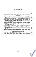 The 2002 Winter Olympics in Salt Lake City, Utah : cooperation between federal, state, local and private agencies to address public safety concerns : hearing before the Committee on the Judiciary, United States Senate, One Hundred Seventh Congress, first session, May 31, 2001, Salt Lake City, Utah.