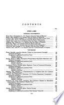 Nuclear plant security : hearing before the Committee on Environment and Public Works, United States Senate, One Hundred Seventh Congress, second session, on S. 1586, a bill to amend the Atomic Energy Act of 1954 to authorize the carrying of firearms by employees of licensees, and for other purposes, S. 1746, a bill to amend the Atomic Energy Act of 1954 and the Energy Reorganization Act of 1974 to strengthen security at sensitive nuclear facilities, June 5, 2002.