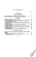 Climate change issues : agricultural sequestration of carbon dioxide : hearing before the Subcommittee on Clean Air, Climate Change, and Nuclear Safety of the Committee on Environment and Public Works, United States Senate, One Hundred Eighth Congress, first session, July 8, 2003, on the potential of agricultural sequestration to address climate change through affecting atmospheric levels of carbon dioxide.