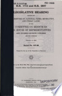 H.R. 1712 and H.R. 2937 : legislative hearing before the Subcommittee on National Parks, Recreation, and Public Lands of the Committee on Resources, U.S. House of Representatives, One Hundred Seventh Congress, second session, February 14, 2002.