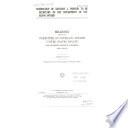 Nomination of Anthony J. Principi to be Secretary of the Department of Veterans Affairs : hearing before the Committee on Veterans' Affairs, United States Senate, One Hundred Seventh Congress, first session, January 18, 2001.