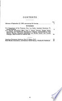 U.S. Department of the Treasury's debt buyback proposal : hearing before the Committee on Ways and Means, House of Representatives, One Hundred Sixth Congress, first session, September 29, 1999.