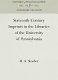 Sixteenth-century imprints in the Libraries of the University of Pennsylvania /