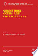 Geometries, codes and cryptography /