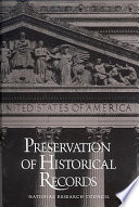 Preservation of historical records /