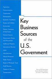 Key business sources of the U.S. Government /