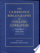 The Cambridge bibliography of English literature /