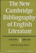 The New Cambridge bibliography of English literature /