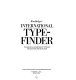 Rookledge's International type-finder : the essential handbook of typeface recognition and selection /