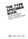 The type specimen book.