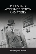 Publishing modernist fiction and poetry /