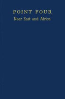 Point four: Near East and Africa ; a selected bibliography of studies on economically underdeveloped countries.