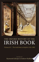 The Irish book in English, 1550-1800 /