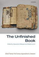 The unfinished book /
