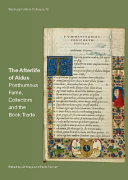 The afterlife of Aldus : posthumous fame, collectors and the book trade /