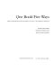 One book/five ways : the publishing procedures of five university presses /