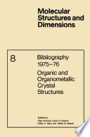 Molecular structures and dimensions.