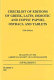 Checklist of editions of Greek, Latin, Demotic, and Coptic papyri, ostraca, and tablets /