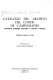 Catálogo del archivo del conde de Campomanes : (fondos Carmen Dorado y Rafael Gasset) /