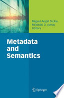 Metadata and semantics /