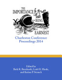 The importance of being earnest : Charleston Conference proceedings, 2014 /