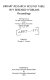 Library Research Round Table : 1977 research forums : proceedings : meeting held at the 96th annual conference of the American Library Association, Detroit, Michigan, July 17-23, 1977 /