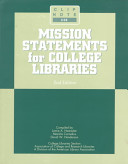 Mission statements for college libraries /