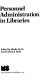 Personnel administration in libraries /