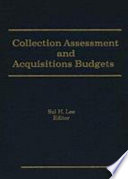Collection assessment and acquisitions budgets /