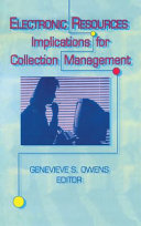 Electronic resources : implications for collection management /