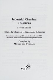Industrial chemical thesaurus /