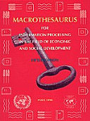 Macrothesaurus for information processing in the field of economic and social development.