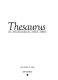 Thesaurus of psychological index terms.