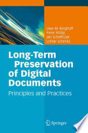 Long term preservation of digital documents /