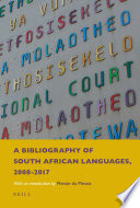 A bibliography of South African languages, 2008-2017 /