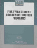 First year student library instruction programs /
