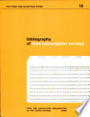 Bibliography of food consumption surveys /