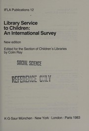 Library service to children : an international survey /