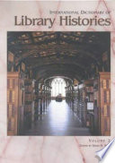 International dictionary of library histories /