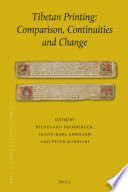 Tibetan printing : comparisons, continuities and change /