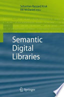 Semantic digital libraries /