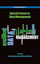 Special issues in data management /
