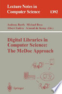 Digital libraries in computer science : the MeDoc approach /