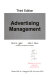 Advertising management /